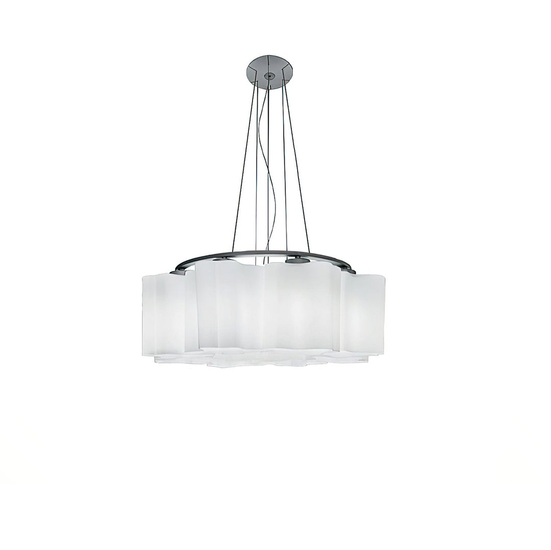 Eiroira lampadario in vetro
