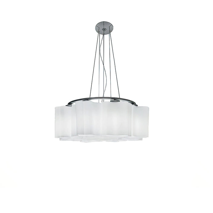 Eiroira lampadario in vetro