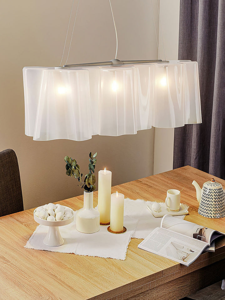 Eiroira lampadario in vetro