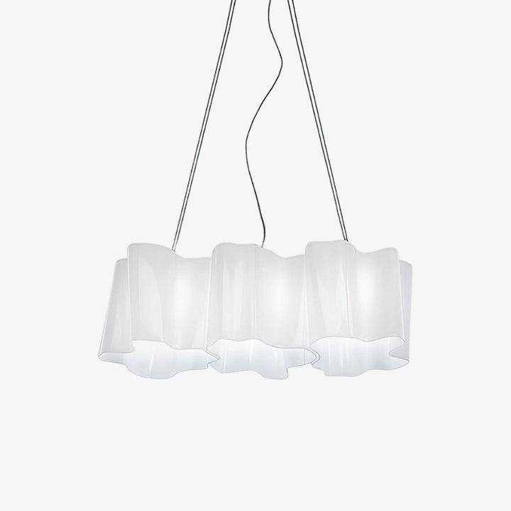 Eiroira lampadario in vetro