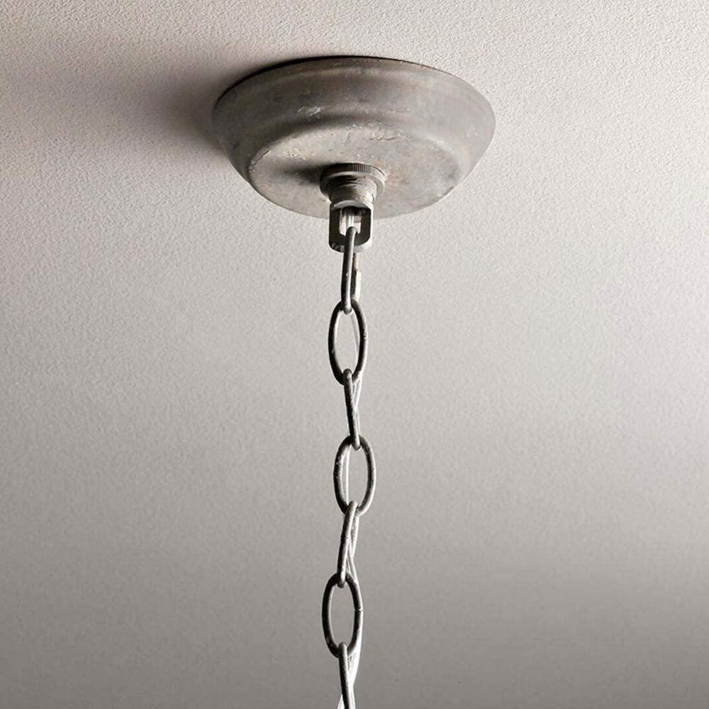 Soraaine lampadario Retro in Gabbia Grigio a Candela