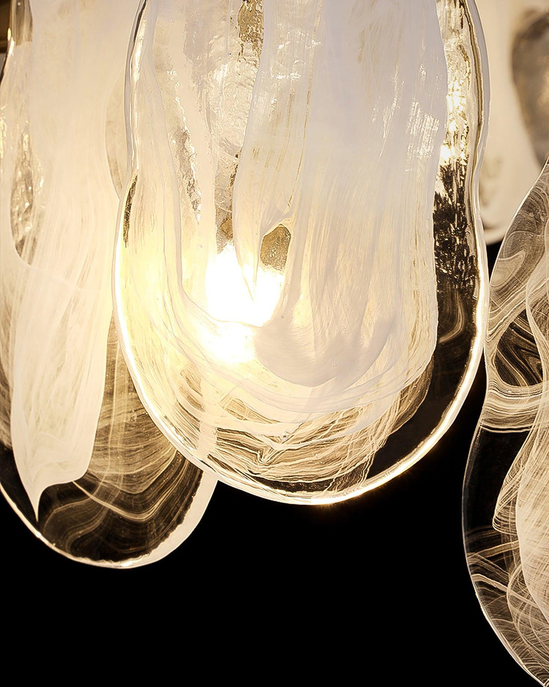 Veliselle lampadario Pannelli in vetro a Nuvole