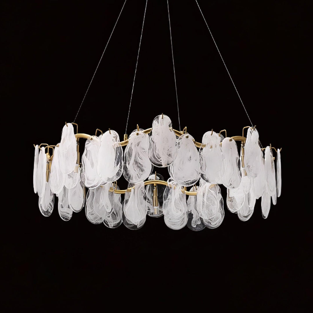 Veliselle lampadario Pannelli in vetro a Nuvole