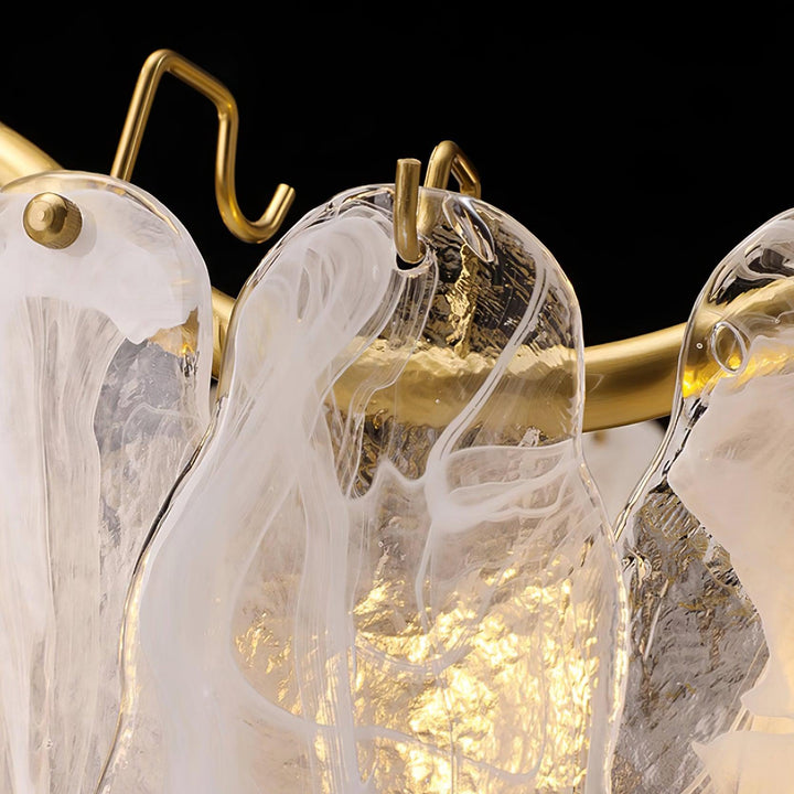 Veliselle lampadario Pannelli in vetro a Nuvole