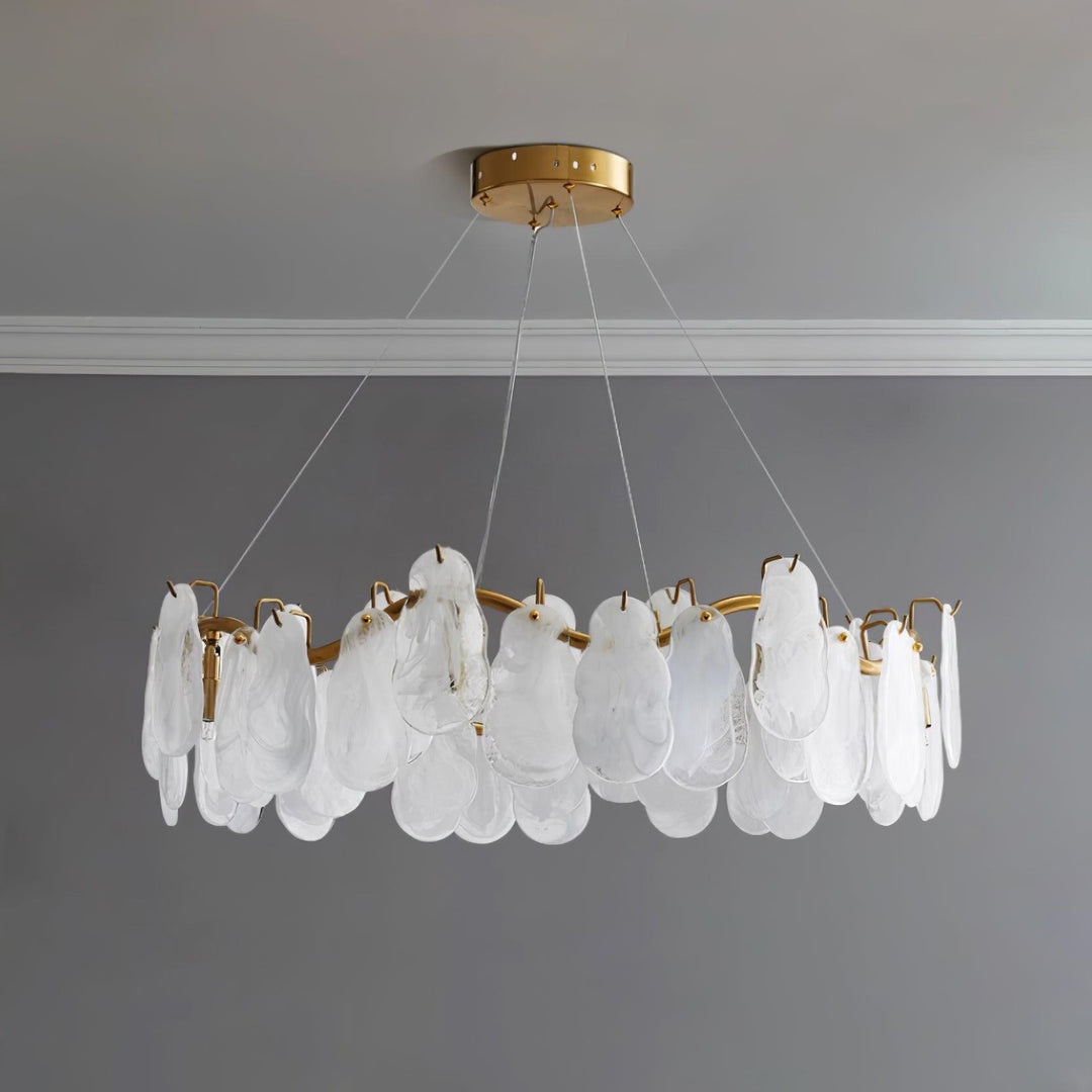 Veliselle lampadario Pannelli in vetro a Nuvole