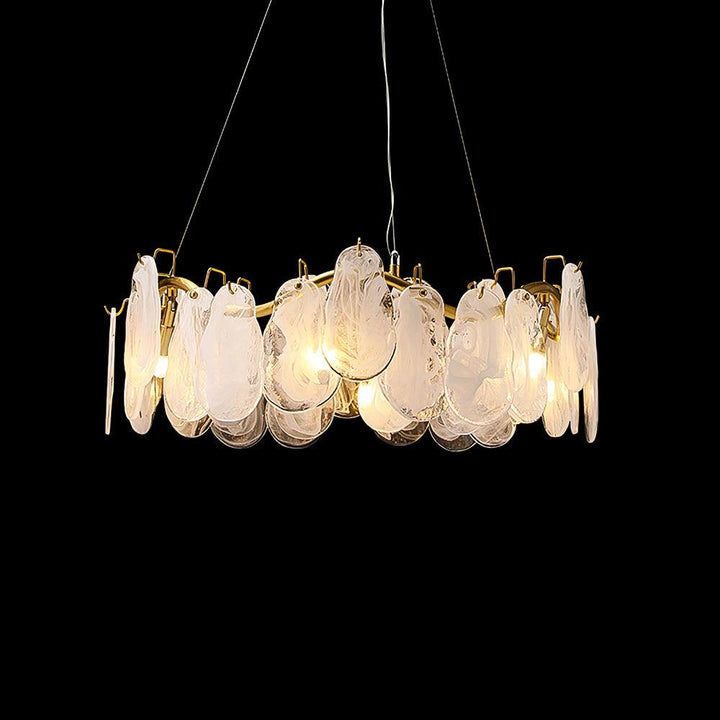 Veliselle lampadario Pannelli in vetro a Nuvole
