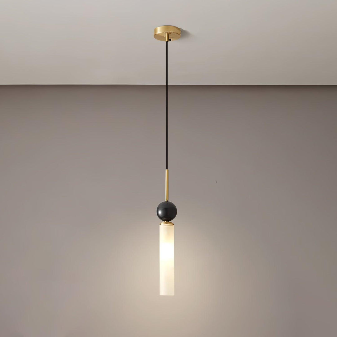 Petueria lampada a sospensione minimalista in marmo