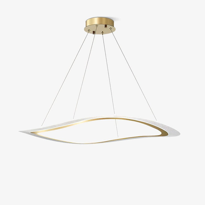 Soleleon lampadario LED Acrilico Oro moderno