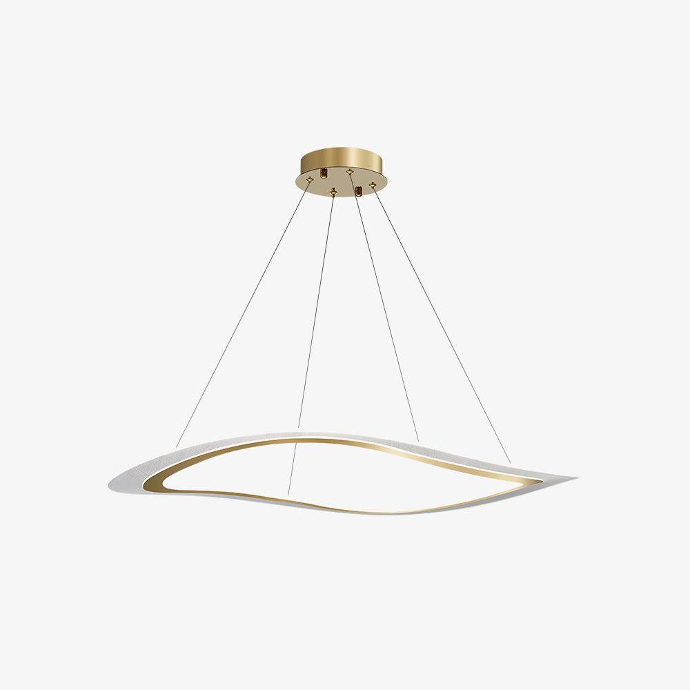 Soleleon lampadario LED Acrilico Oro moderno