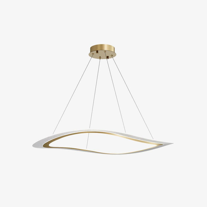 Soleleon lampadario LED Acrilico Oro moderno