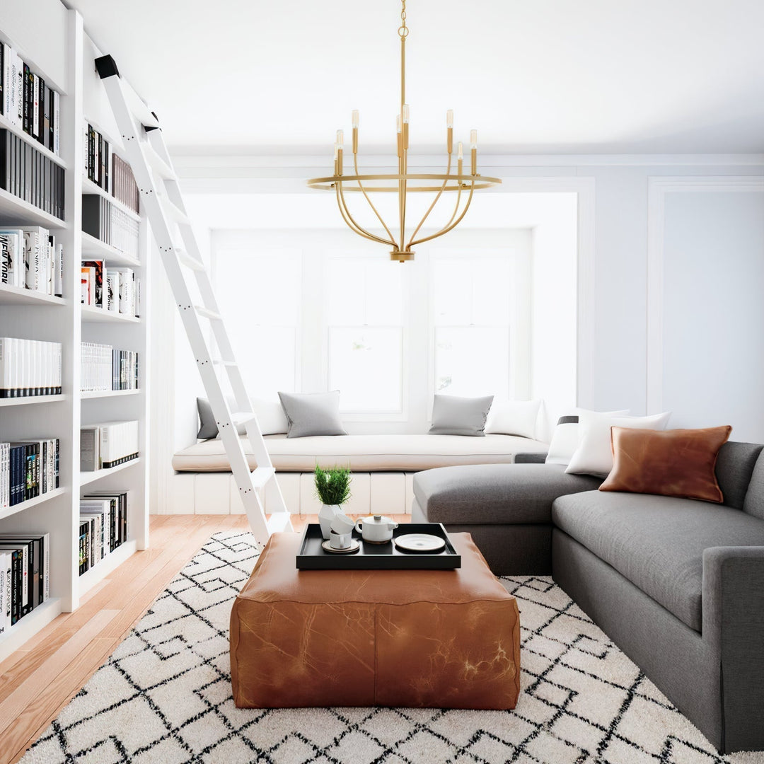 Cisoriel lampadario ottone classico