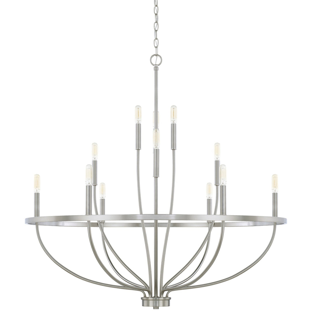 Cisoriel lampadario ottone classico