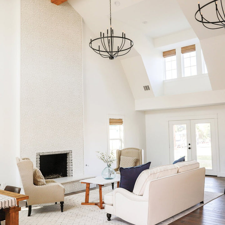 Cisoriel lampadario ottone classico