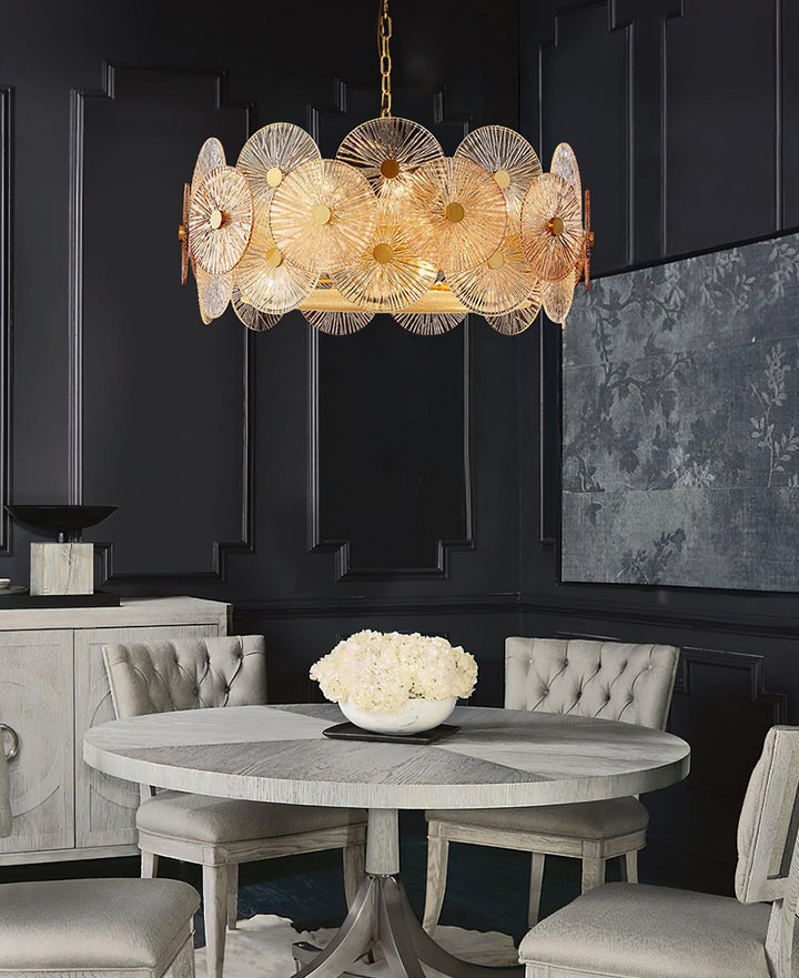 Liororiel lampadario in vetro