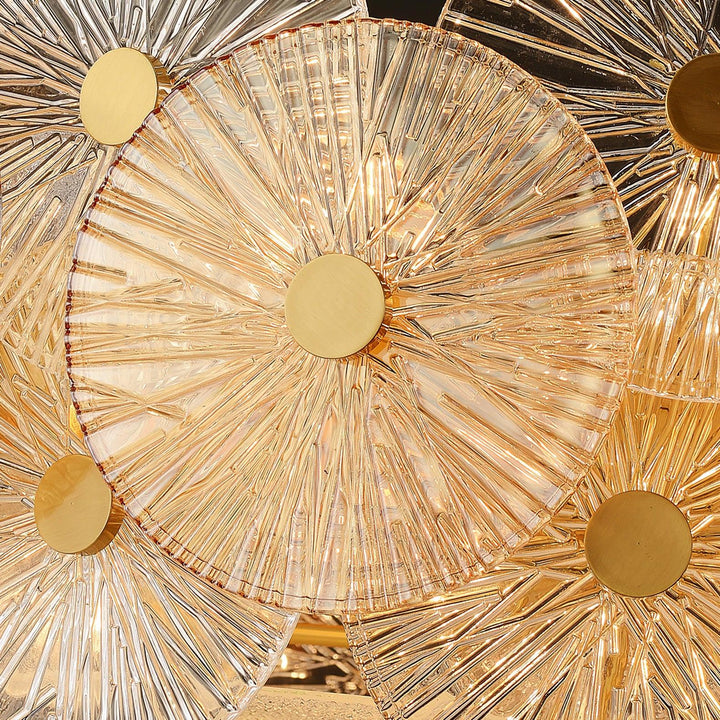 Liororiel lampadario in vetro