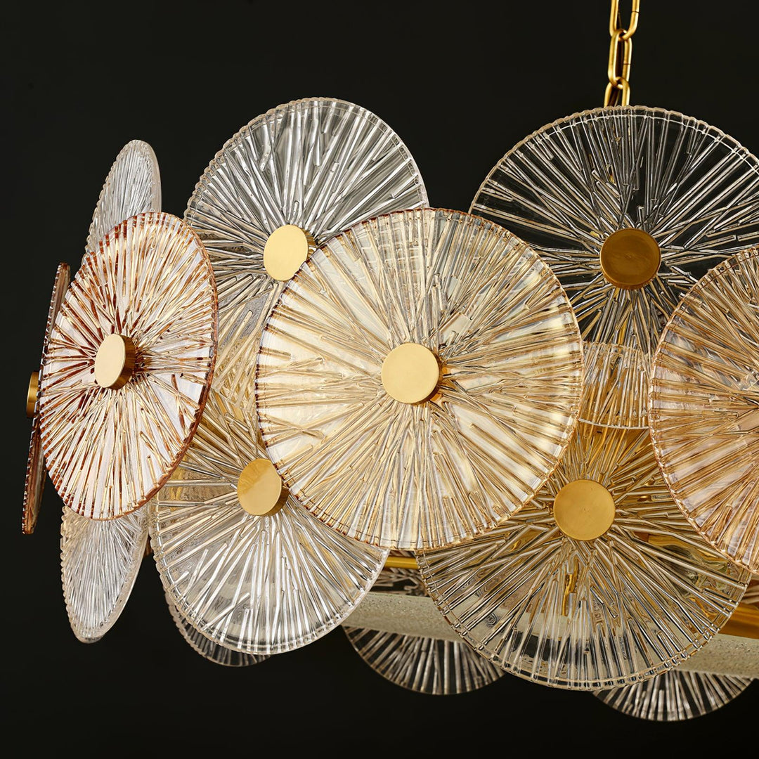 Liororiel lampadario in vetro