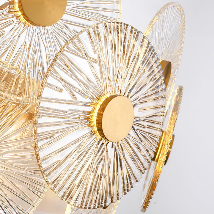 Liororiel lampadario in vetro
