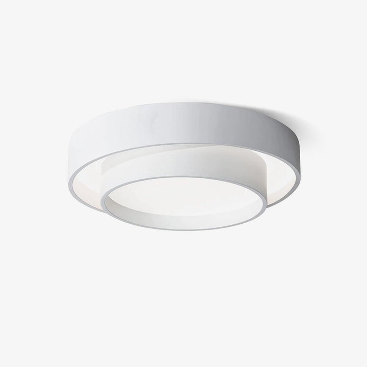 Arisha Lampada da Soffitto con Doppio Anello a Forma Cilindrica