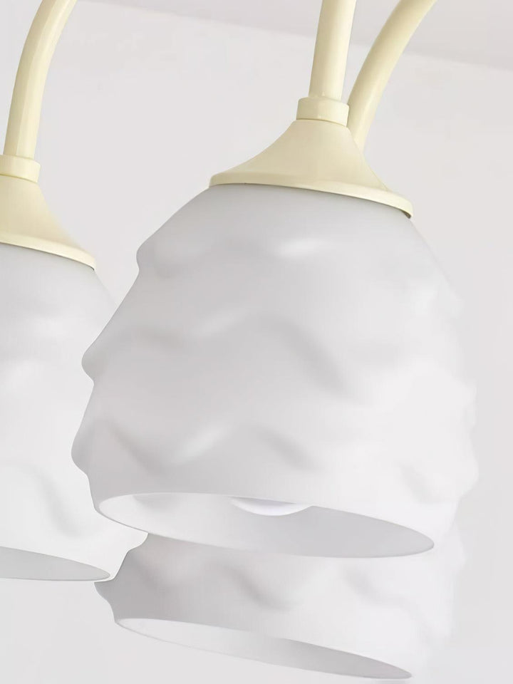 Veluissa lampadario Melting Ice Cream Milky vetro color crema