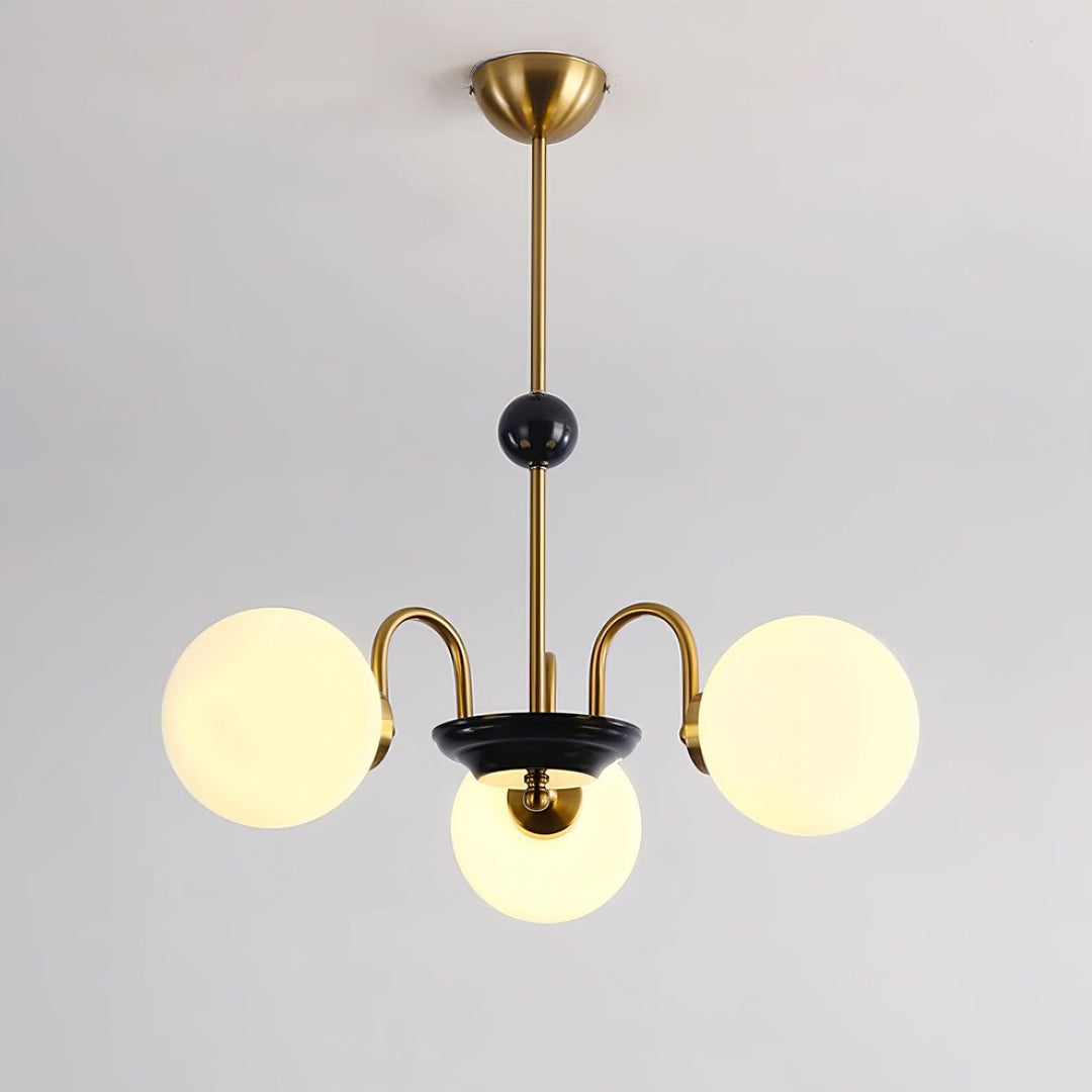 Lampadario Bracci Curvi Ombrelloni Sferici Stile moderno Retro sala da pranzo | Cielum
