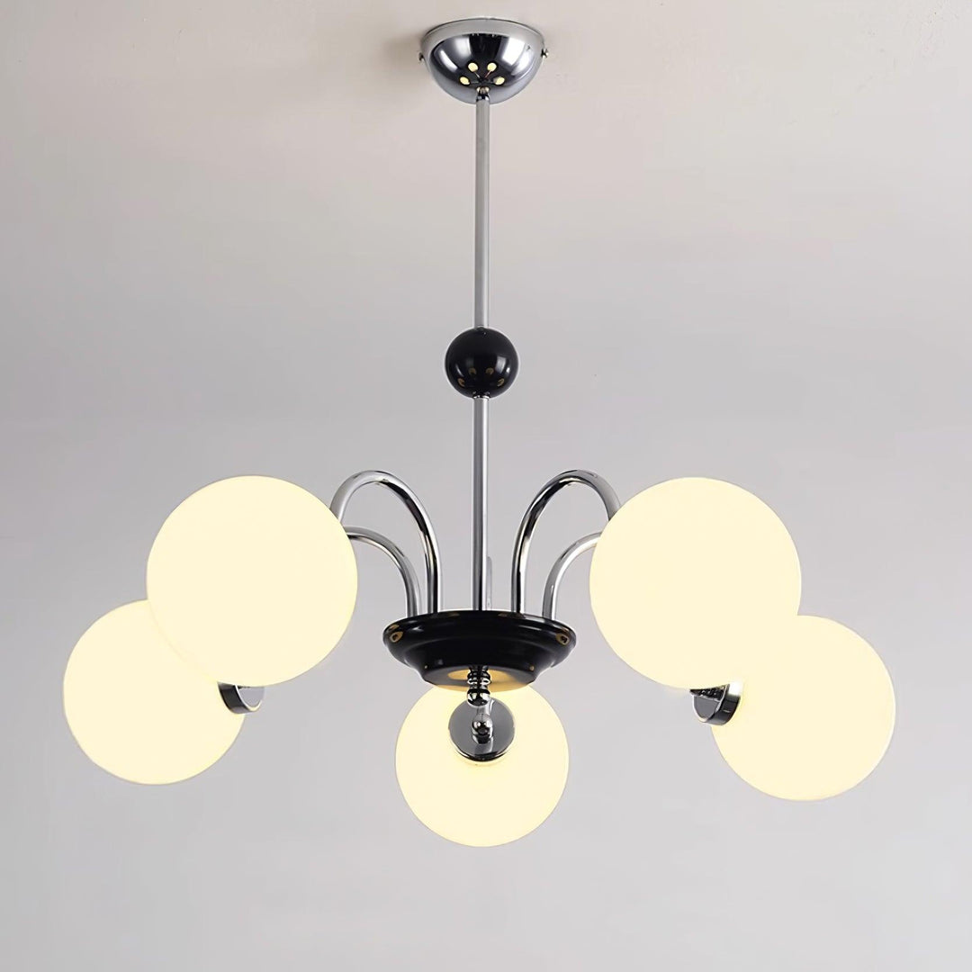 Lampadario Bracci Curvi Ombrelloni Sferici Stile moderno Retro sala da pranzo | Cielum