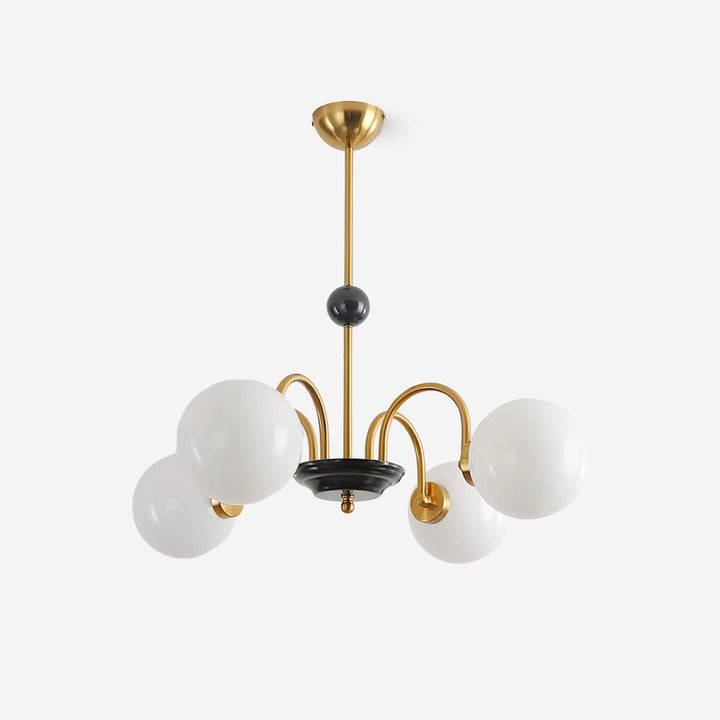 Lampadario Bracci Curvi Ombrelloni Sferici Stile moderno Retro sala da pranzo | Cielum