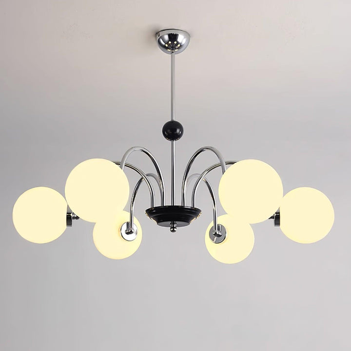 Lampadario Bracci Curvi Ombrelloni Sferici Stile moderno Retro sala da pranzo | Cielum