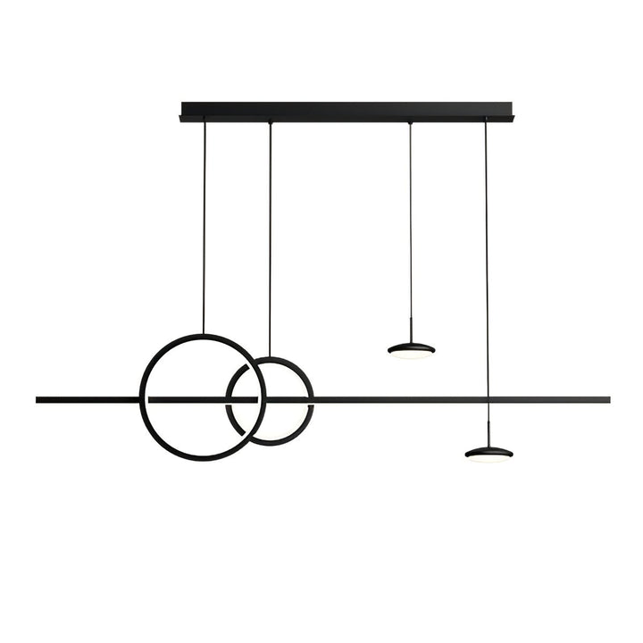 Tildas lampada a sospensione Geometrica ad Anello minimalista