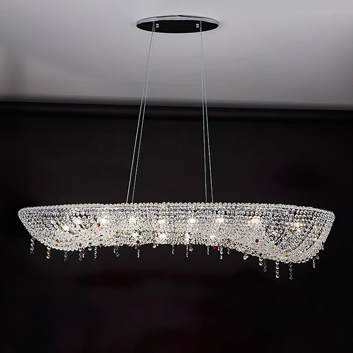 Bior lampada a sospensione in cristallo decorato