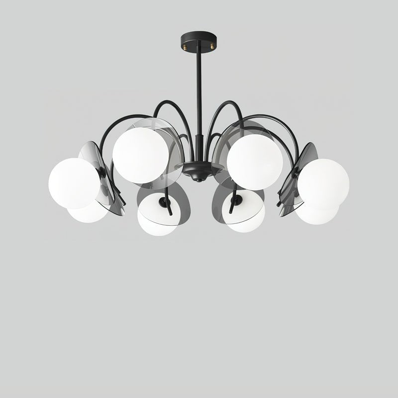 Seliselle lampadario sfera Braccio Scultoreo