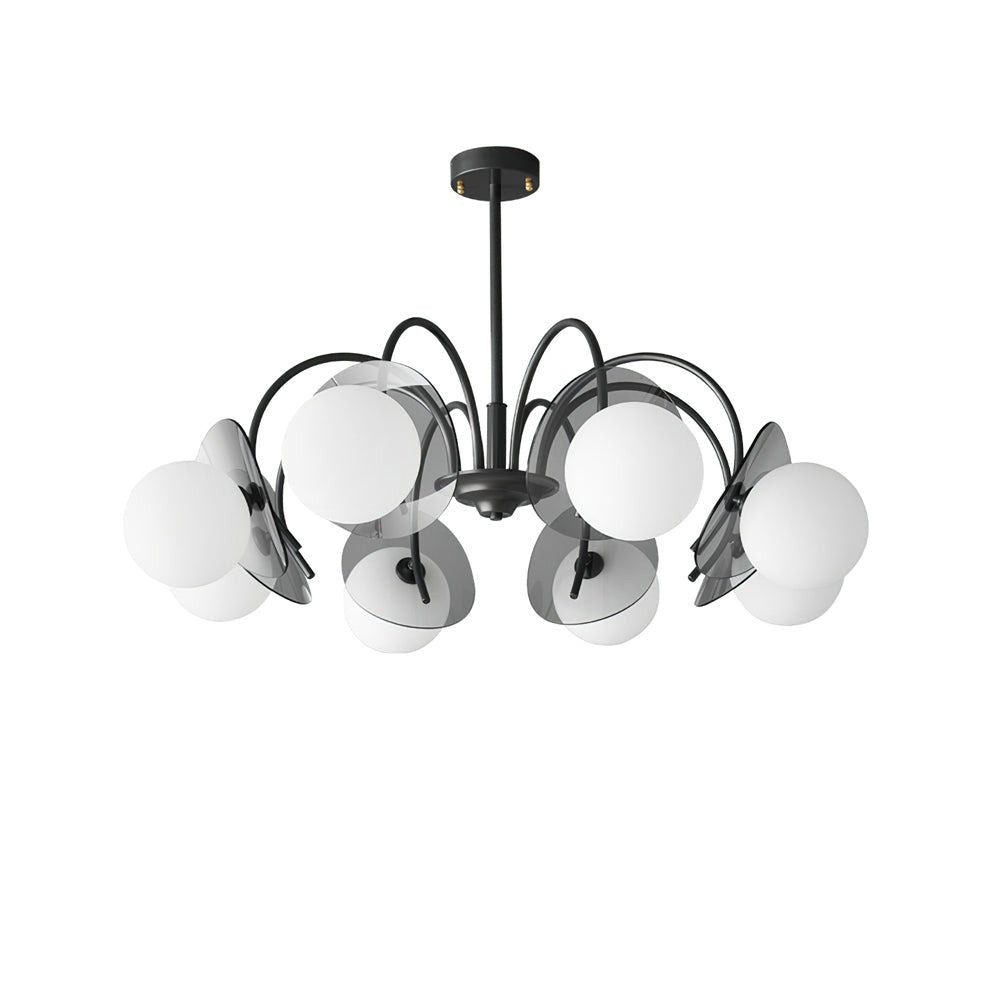 Seliselle lampadario sfera Braccio Scultoreo