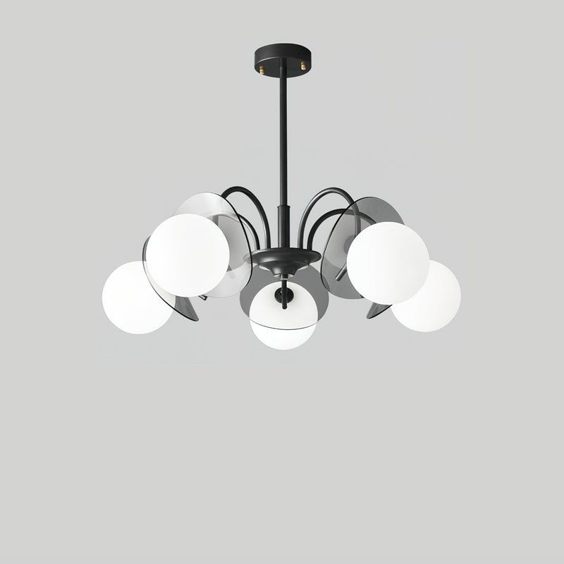Seliselle lampadario sfera Braccio Scultoreo