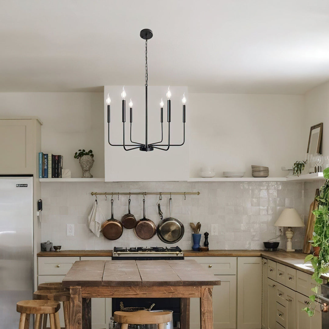 Luminora lampadario Bracci in Stile Candela moderno