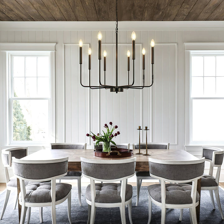 Luminora lampadario Bracci in Stile Candela moderno