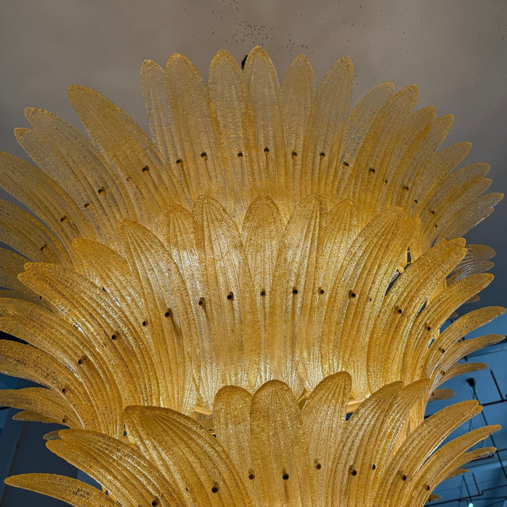 Ismavelle lampadario a più livelli in vetro
