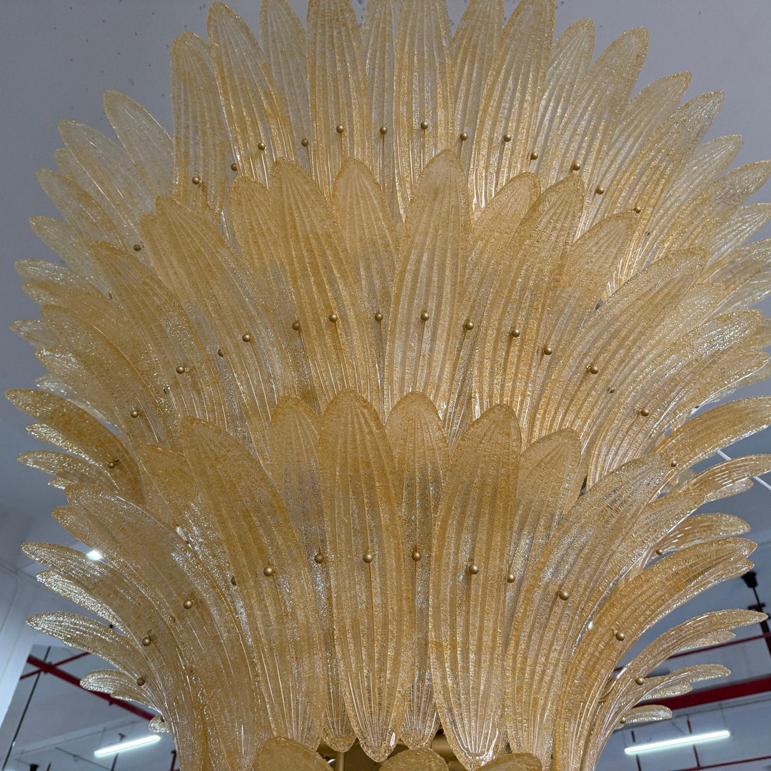 Ismavelle lampadario a più livelli in vetro