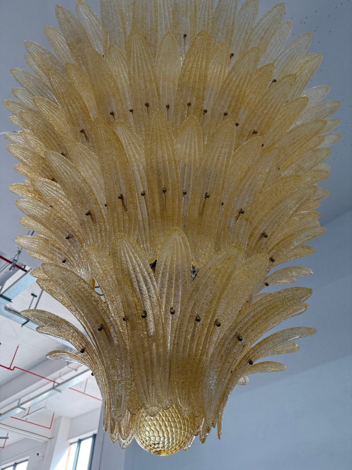 Ismavelle lampadario a più livelli in vetro