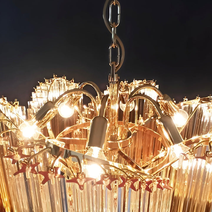Evmararae lampadario in vetro Gradient