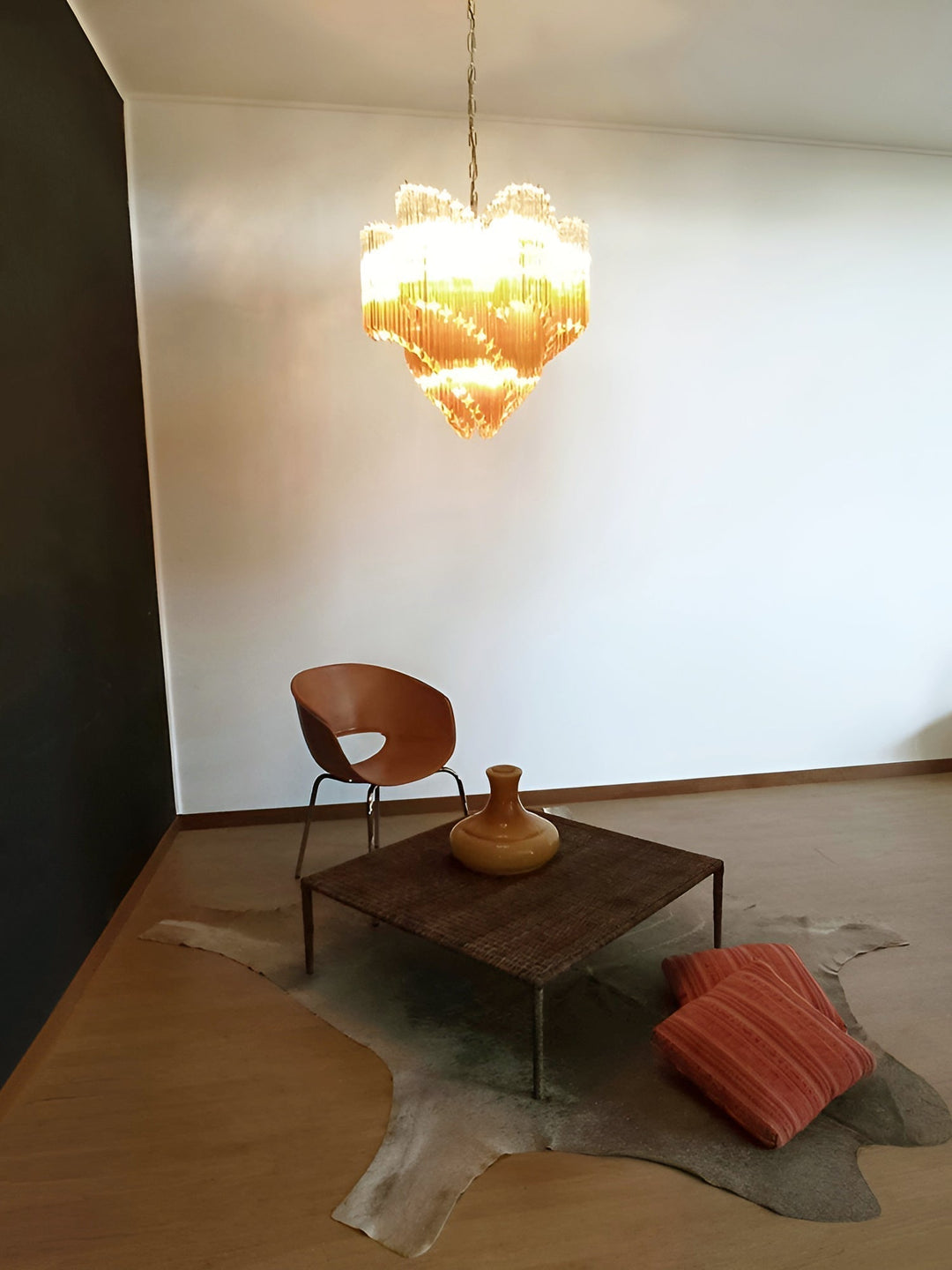Evmararae lampadario in vetro Gradient