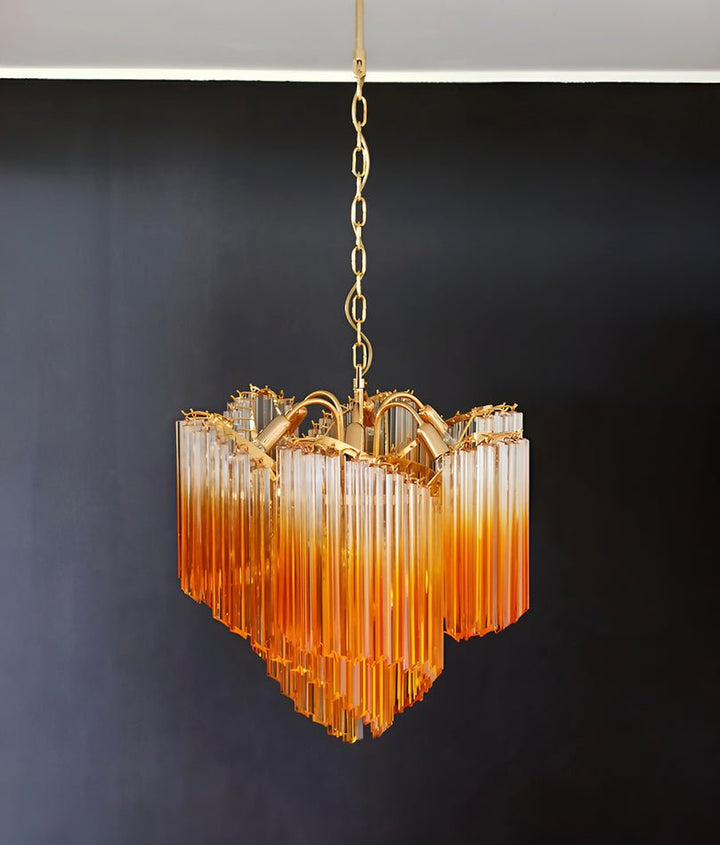 Evmararae lampadario in vetro Gradient