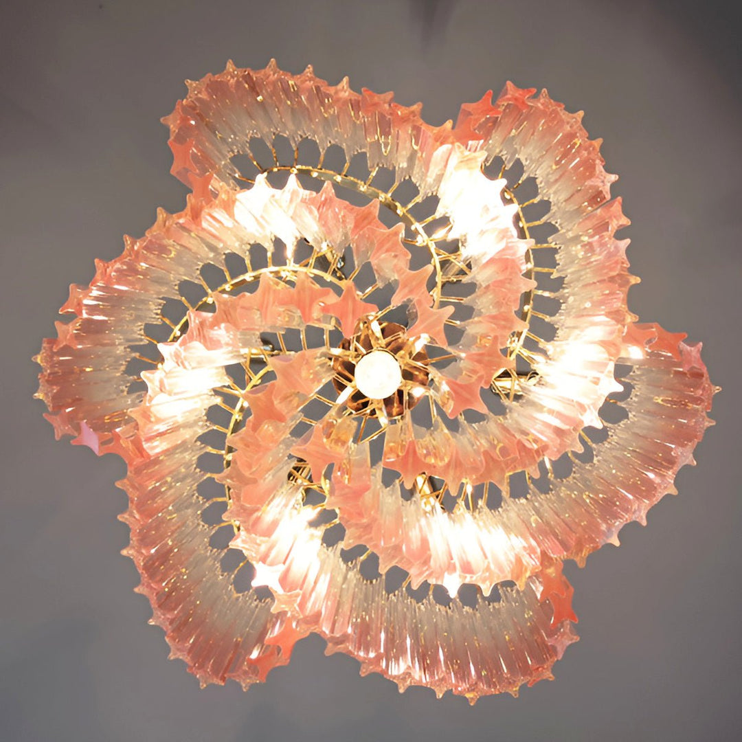 Evmararae lampadario in vetro Gradient