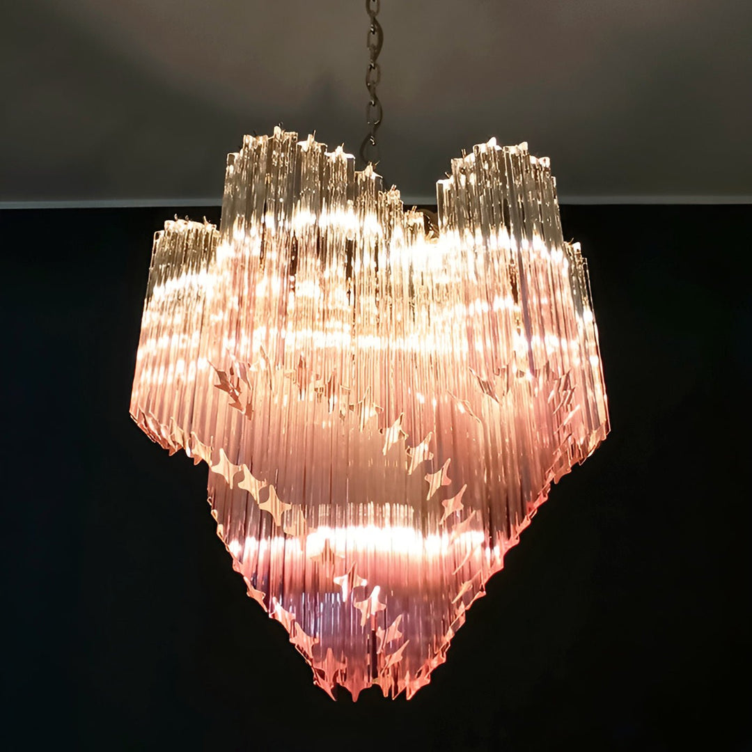 Evmararae lampadario in vetro Gradient