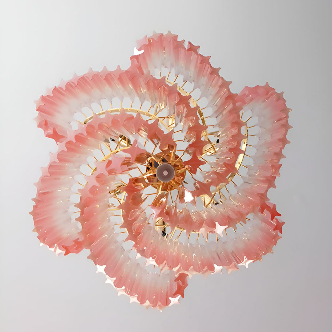 Evmararae lampadario in vetro Gradient