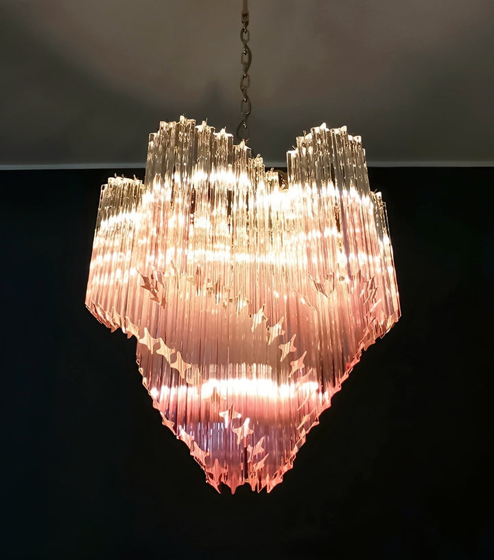 Evmararae lampadario in vetro Gradient