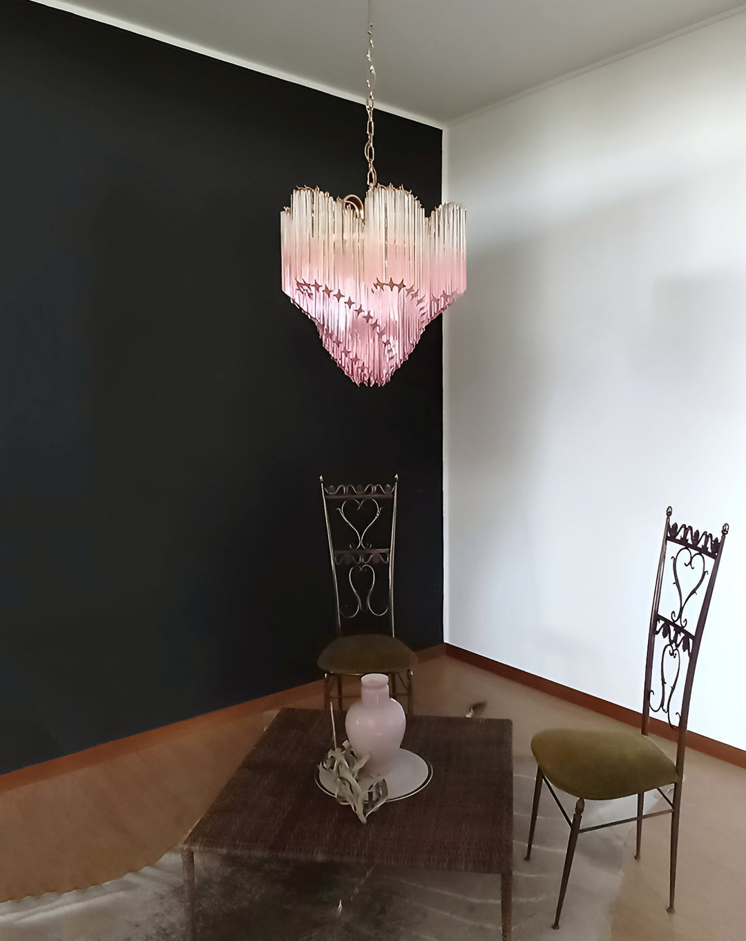 Evmararae lampadario in vetro Gradient