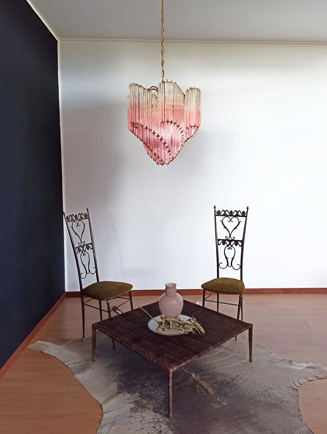Evmararae lampadario in vetro Gradient