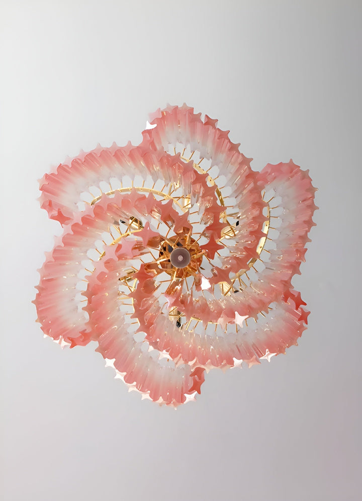 Evmararae lampadario in vetro Gradient