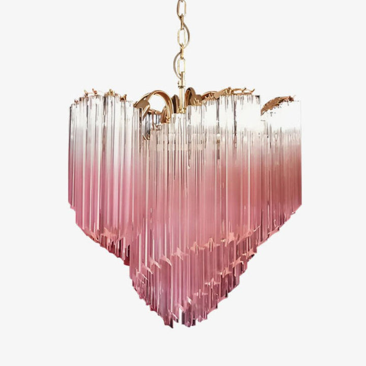 Evmararae lampadario in vetro Gradient