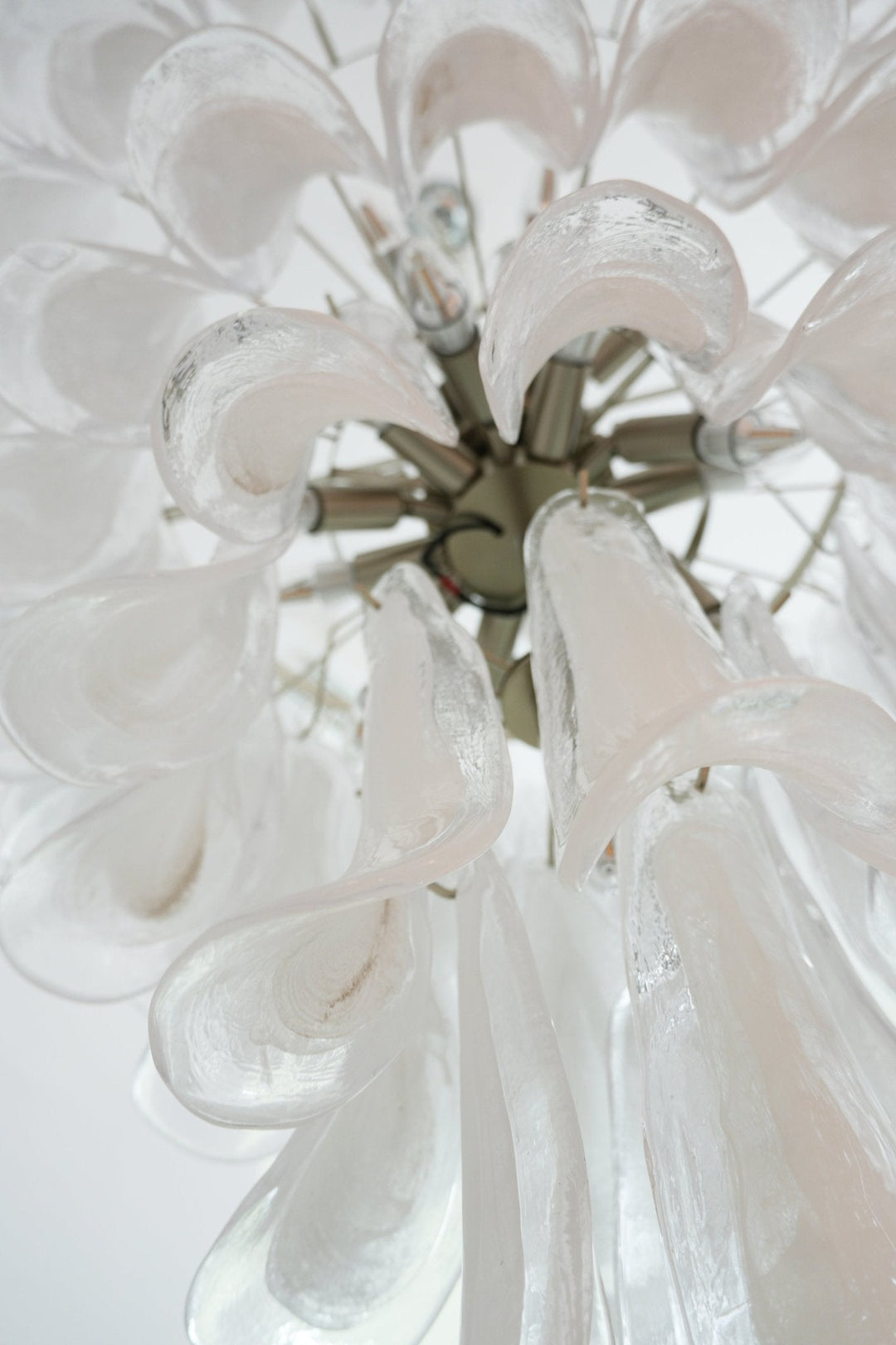 Celiian lampadario petali in vetro di Murano vintage
