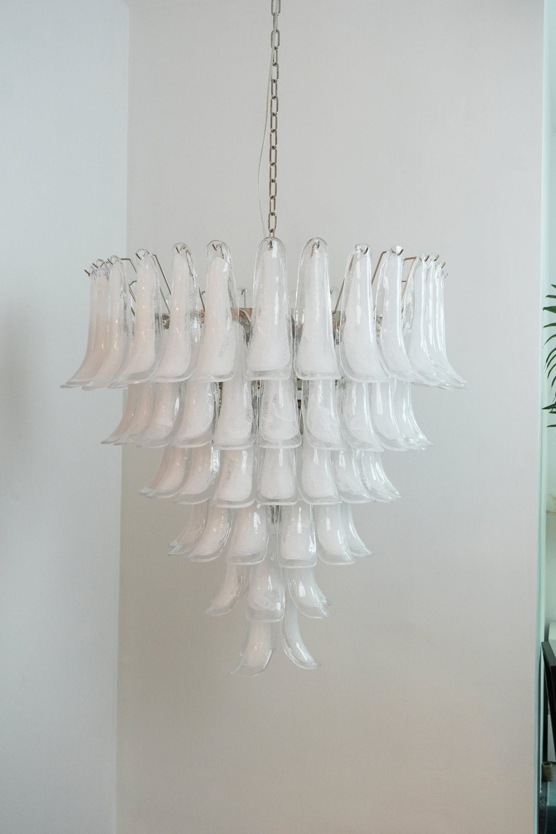 Celiian lampadario petali in vetro di Murano vintage